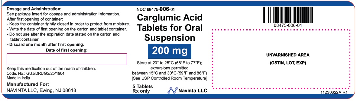 Carglumic Acid